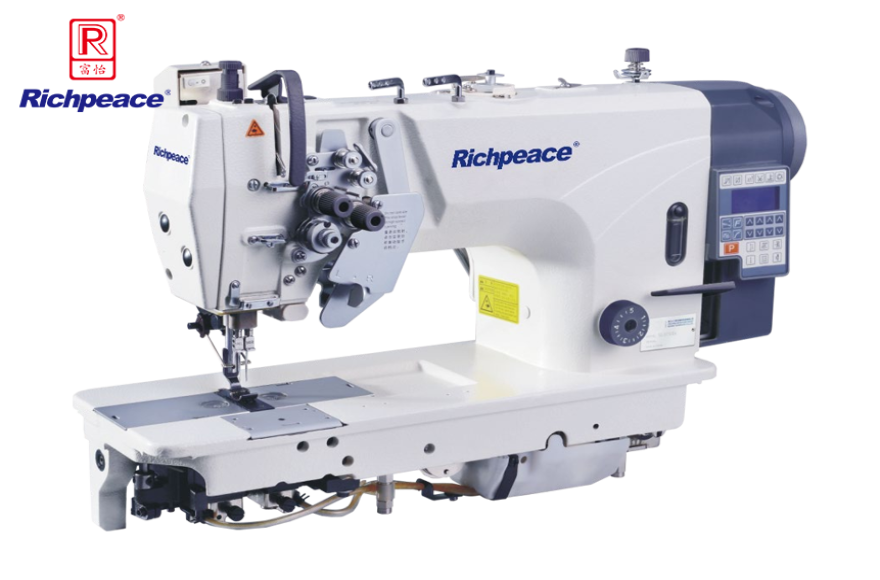 富怡微油雙針直驅(qū)式自動(dòng)切線角縫機(jī) 