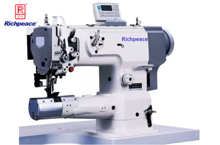 直驅筒式可開關右修刀綜合送料縫紉機