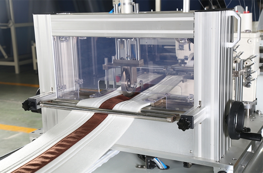 富怡床圍拉鏈自動縫紉機