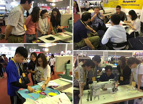 向客戶介紹展機